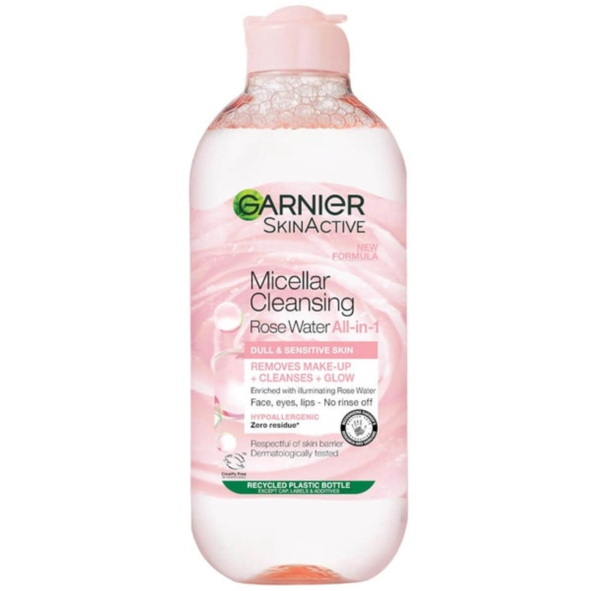 Garnier Micellar Rose Water Cleanse & Glow 400ml