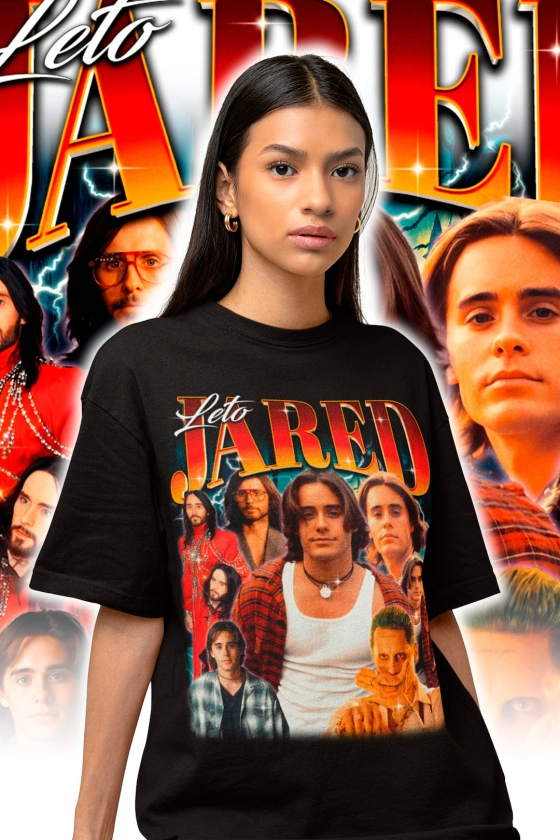 Retro Jared Leto Shirt - Jared Leto Sweater - Jared Leto Hoodie - Jared Leto Fan Shirt - Jared Leto Merch - Jared Leto Homage