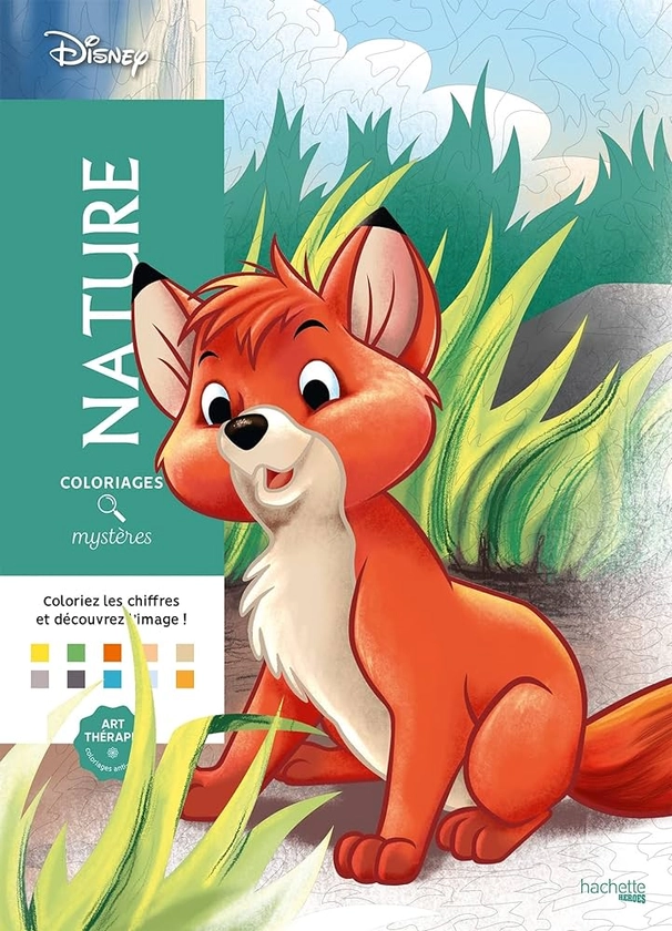 Coloriages mystères Disney - Nature : Bal, William: Amazon.fr: Livres