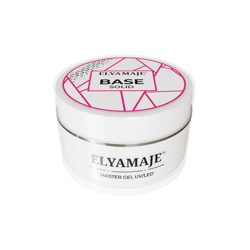 Base Solid - Pot 20 ml - Master Nails - Elyamaje