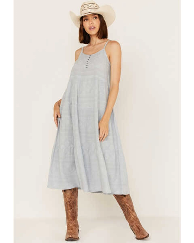 Product Name: Cleo + Wolf Women's Tiered Relaxed Fit Midi Dress