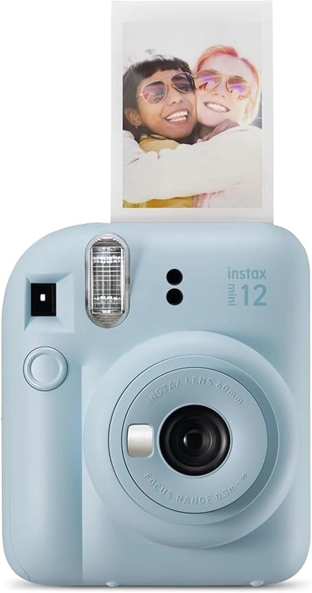 Fujifilm Instax Mini 12 Appareil photo instantané Bleu pastel : Amazon.ca: Électronique