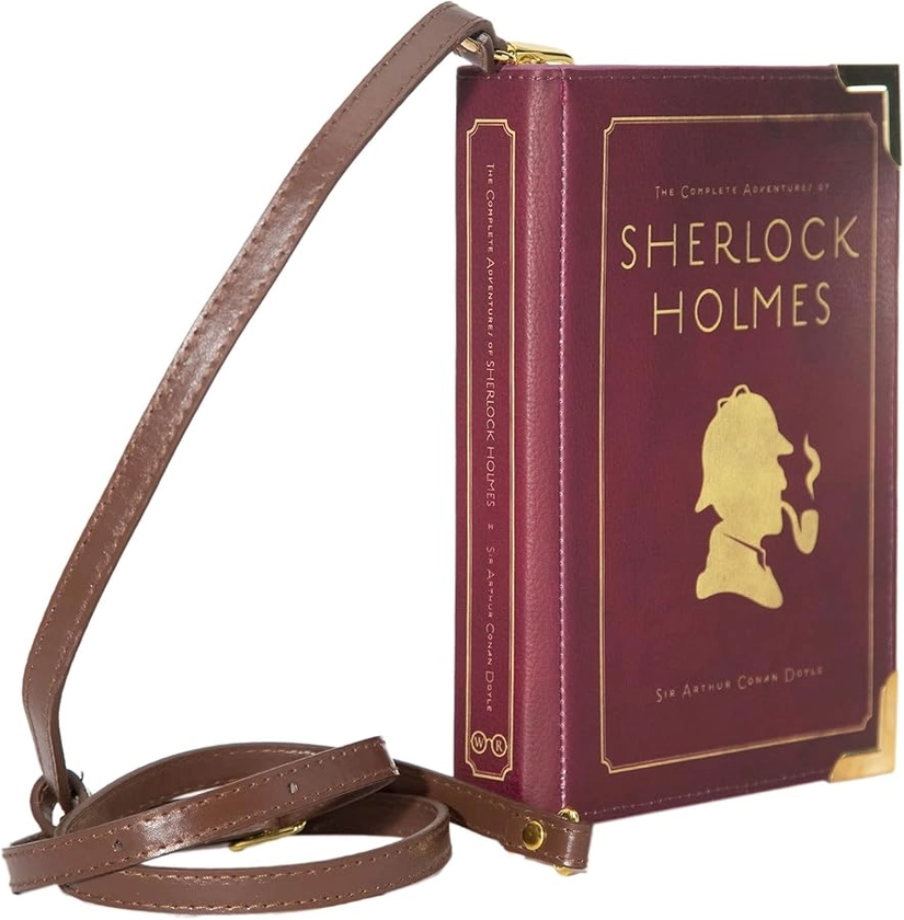 Well Read Sac à main Sherlock Holmes pour les amateurs de littéraire - Sac à main pour femme Sac bandoulière pour les amateurs de livres : Amazon.fr: Mode