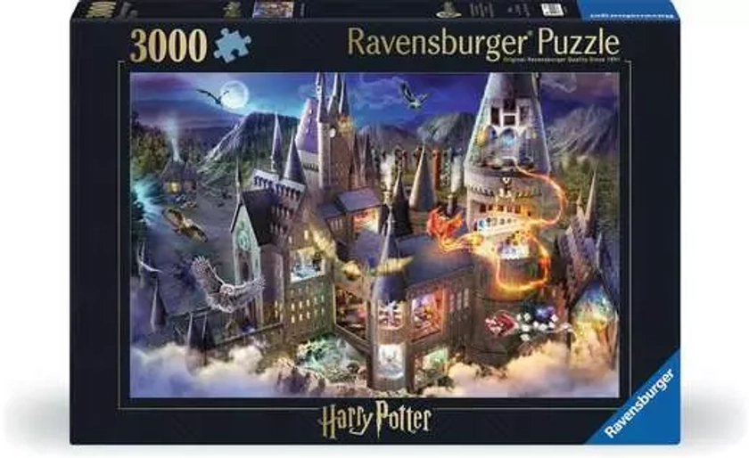 Vue sur le château de Poudlard / Harry Potter | Puzzle adultes | Ravensburger