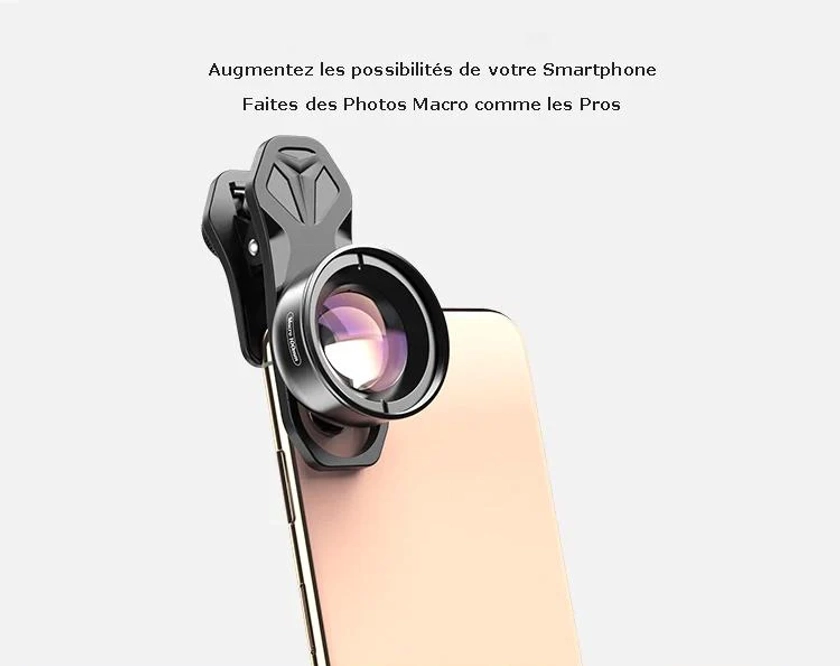 Objectif Macro Smartphone