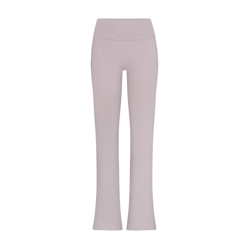 COTTON JERSEY FOLDOVER PANT | OYSTER