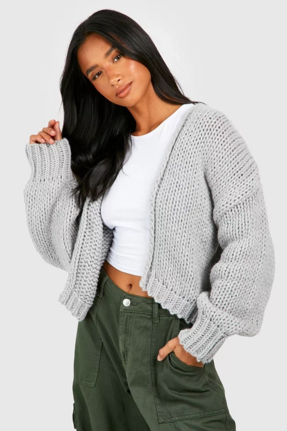 Petite Chunky Cardigan 