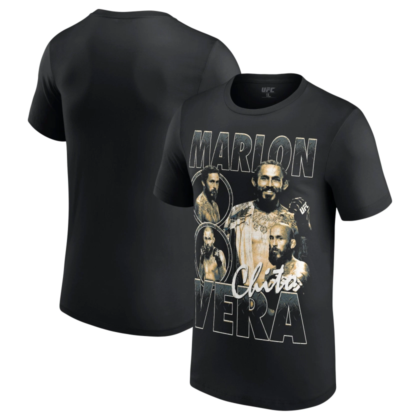 T-shirt graphique UFC Marlon Vera Quasar noir pour hommes