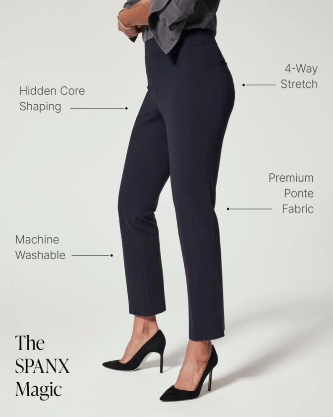 SPANXsmooth™ PerfectFit Ponte Slim Straight Pant