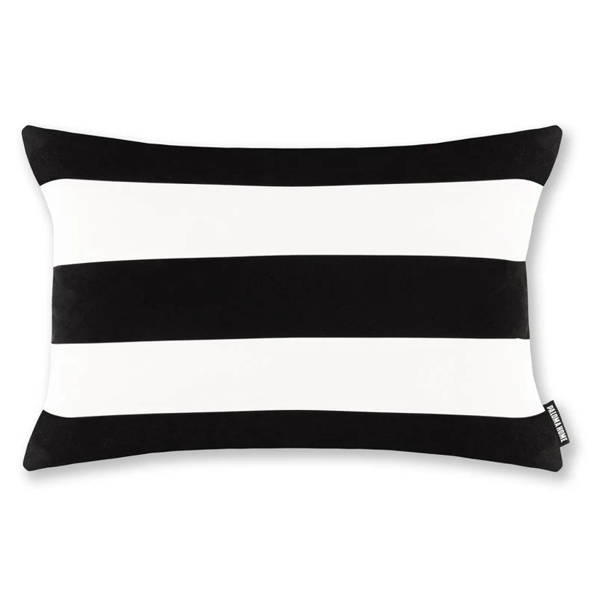 Paloma Home Monochrome Stripe Filled Boudoir in Monochrome | Low Price Delivery | Terrys