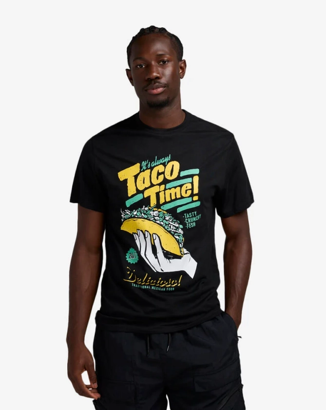 Shop MISTER TEE Taco Time Tee MT2781-US-00007 multi | SNIPES USA