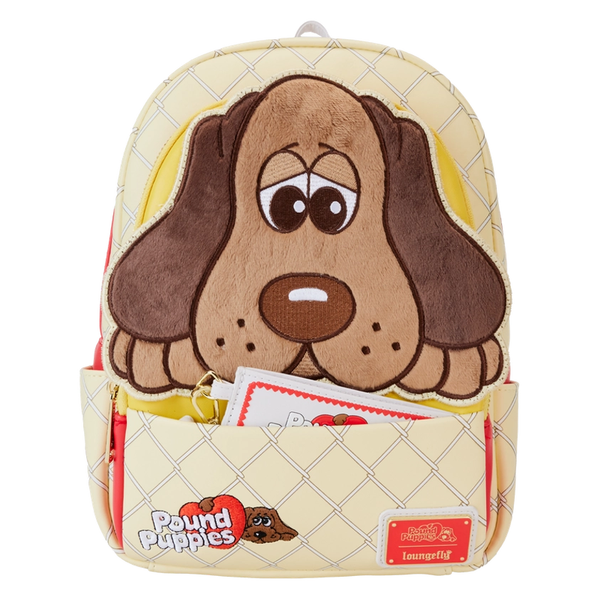 Pound Puppies 40th Anniversary Plush Mini Backpack with Card Holder