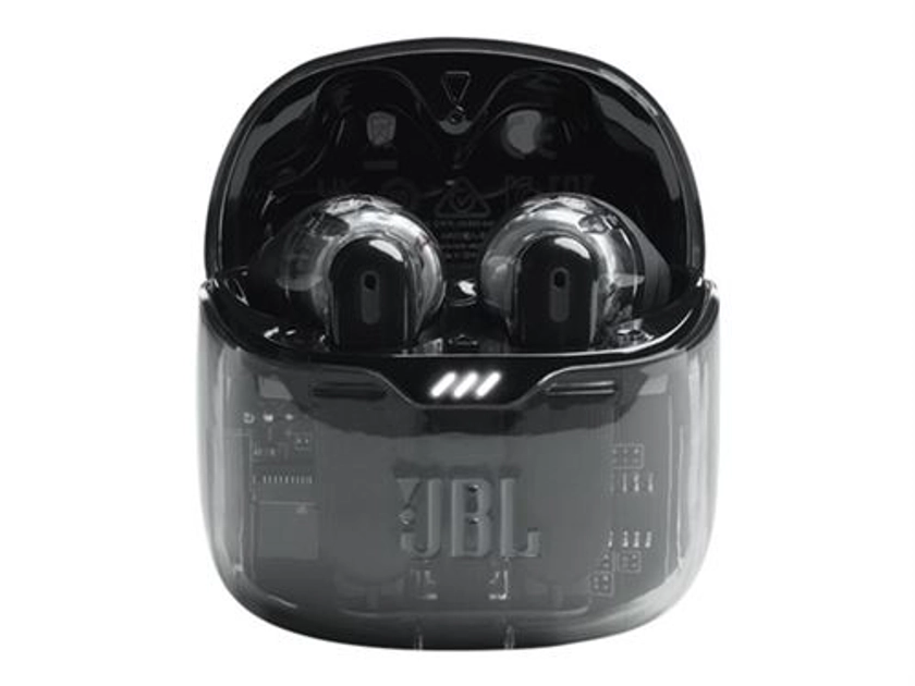 JBL TUNE Flex - Ghost Edition - écouteurs sans fil avec micro - intra-auriculaire - Bluetooth - Suppresseur de bruit actif - noir