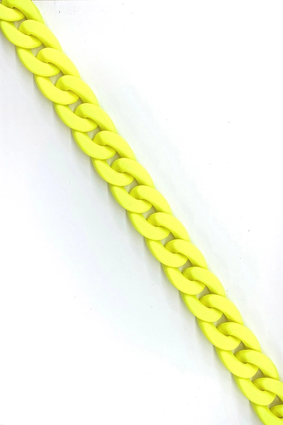 Silicon Chain - thin 120cm - Yellow - Lulu by Liana K