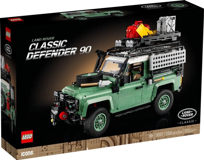 LEGO Icons Land Rover Classic Defender 90 10317 - LEGO | Webhallen