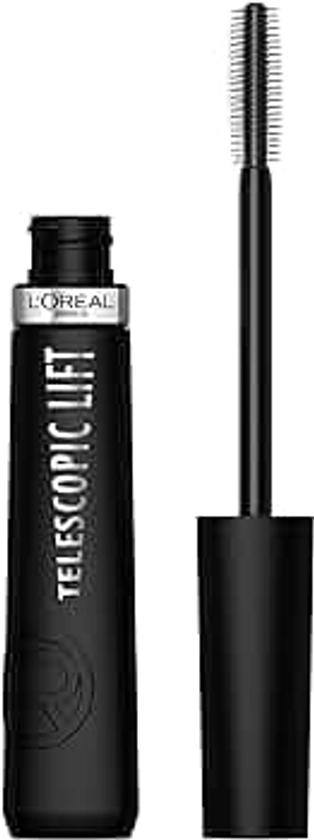 L'Oréal Paris - Mascara Volume et Longueur +5mm - Sans Paquet - Infusé aux Céramides - Telescopic Lift - Noir