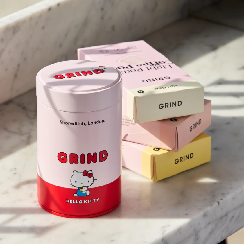 Grind | Hello Kitty Tin of Compostable Coffee Pods