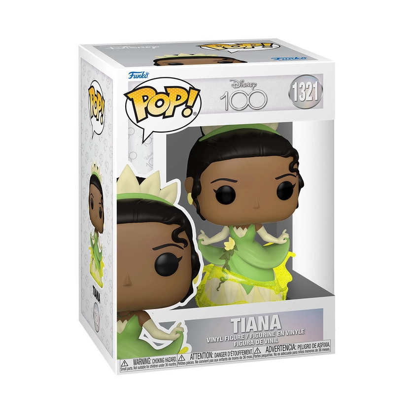 Funko Pop! 1321 - Tiana La Princesse Et La Grenouille - Disney&#039;s 100eme Anniversaire