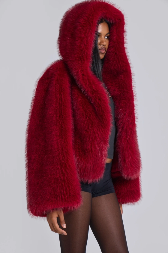 Mara Oversized Faux Fur Coat