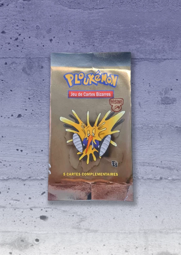 Booster Ploukémon série Résine