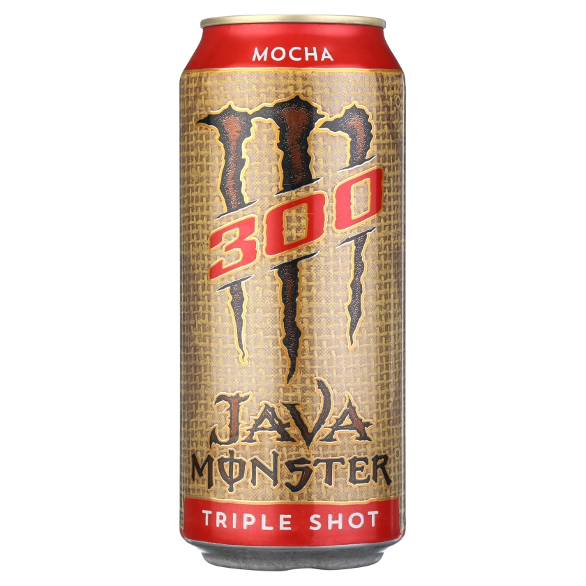 Monster Java 300 Mocha, Triple Shot, Coffee, 15 fl oz Cans, 12 Ct