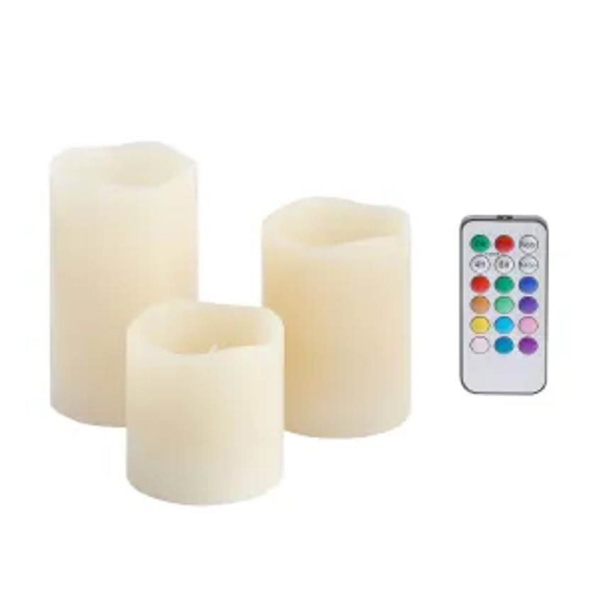 3 Pack LED Candles
