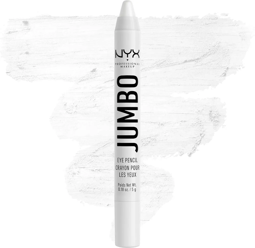 NYX PROFESSIONAL MAKEUP Jumbo Eye Pencil, Eyeshadow & Eyeliner Pencil - Milk (Packaging May Vary)