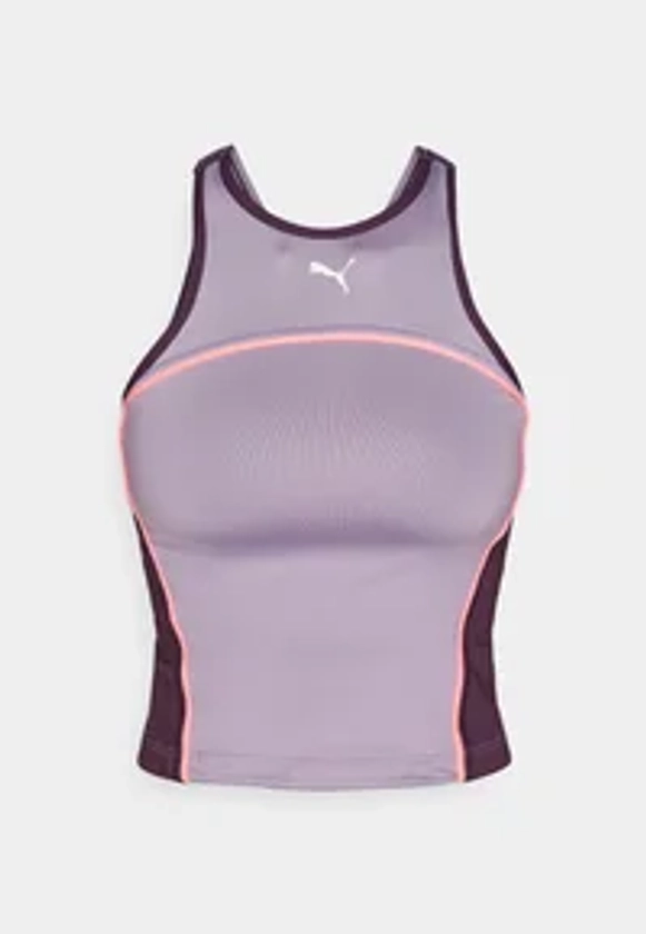 FIT TRAIN STRONG FITTED TANK - Débardeur - pale plum