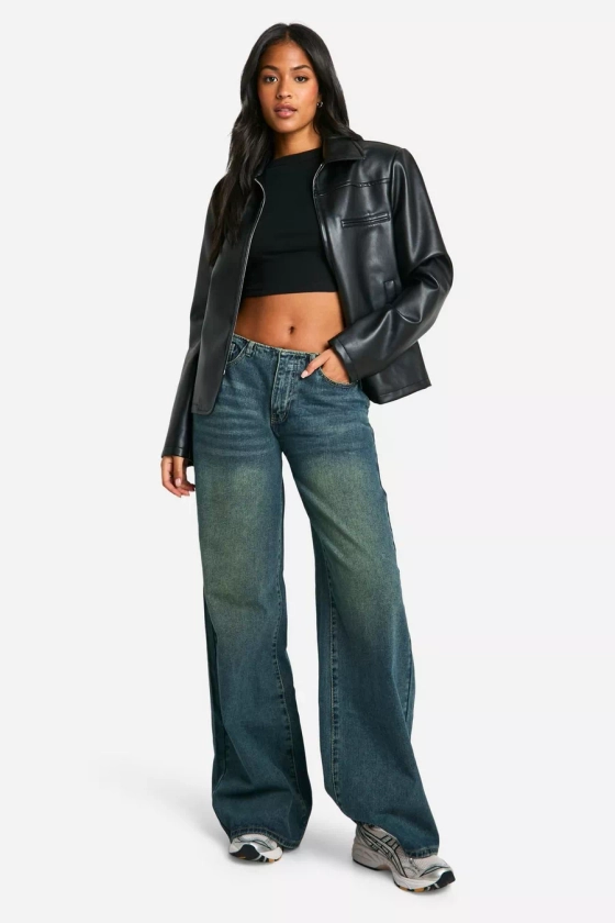 Tall - Jean large taille basse