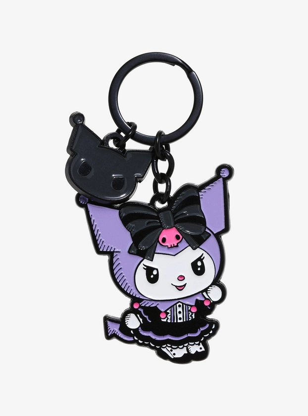 Kuromi Lolita Enamel Key Chain