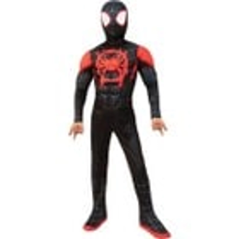 Déguisement Deluxe Miles Morales Spiderverse - Taille 3/4 ans 