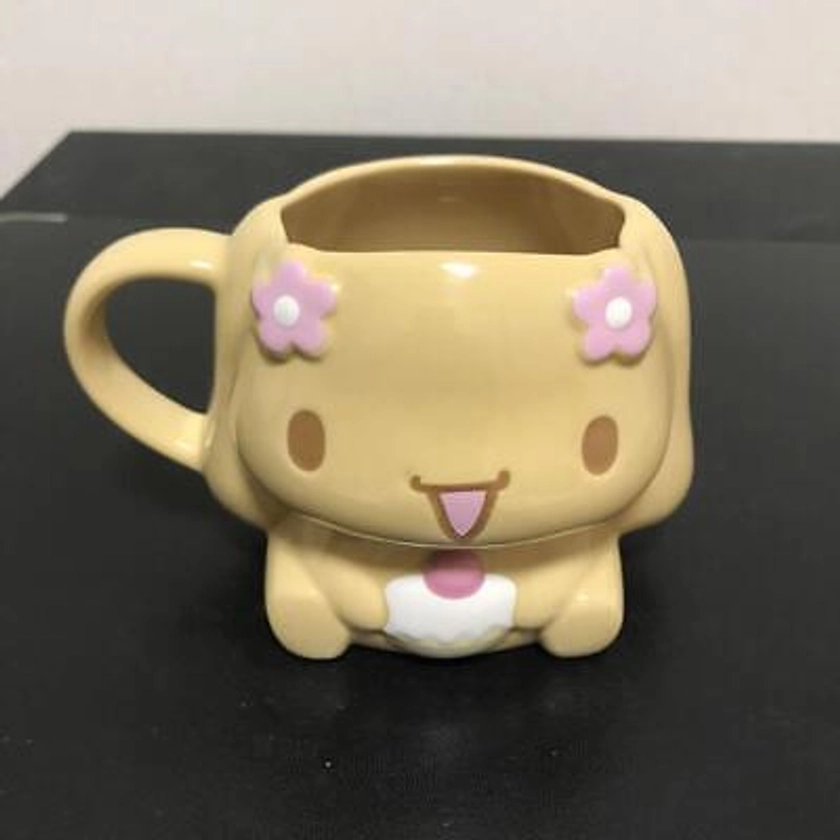 Sanrio Cinnamoroll Mocha Die-cut Mug Cup Character Goods 2004 Japan USED