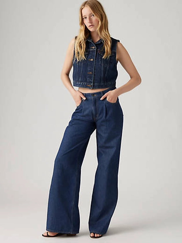 Jean Baggy Dad Wide Leg Lightweight