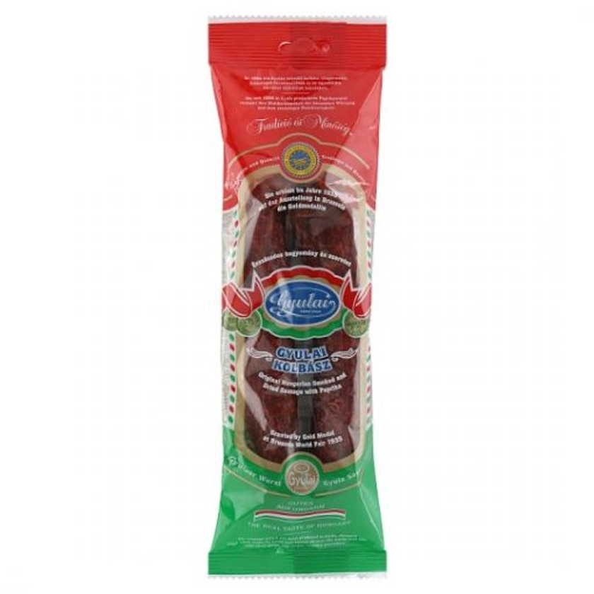 Gyulai vacuum packed dry smoked sausage 250g – Paprika Store