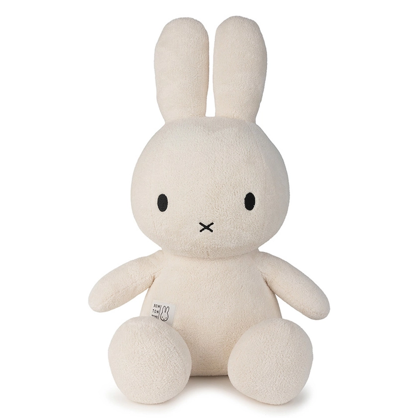 Lapin Miffy Terry Crème - Géant