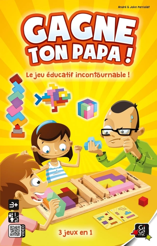 Gagne ton papa ! - Gigamic - Jeux de société enfant | Cultura