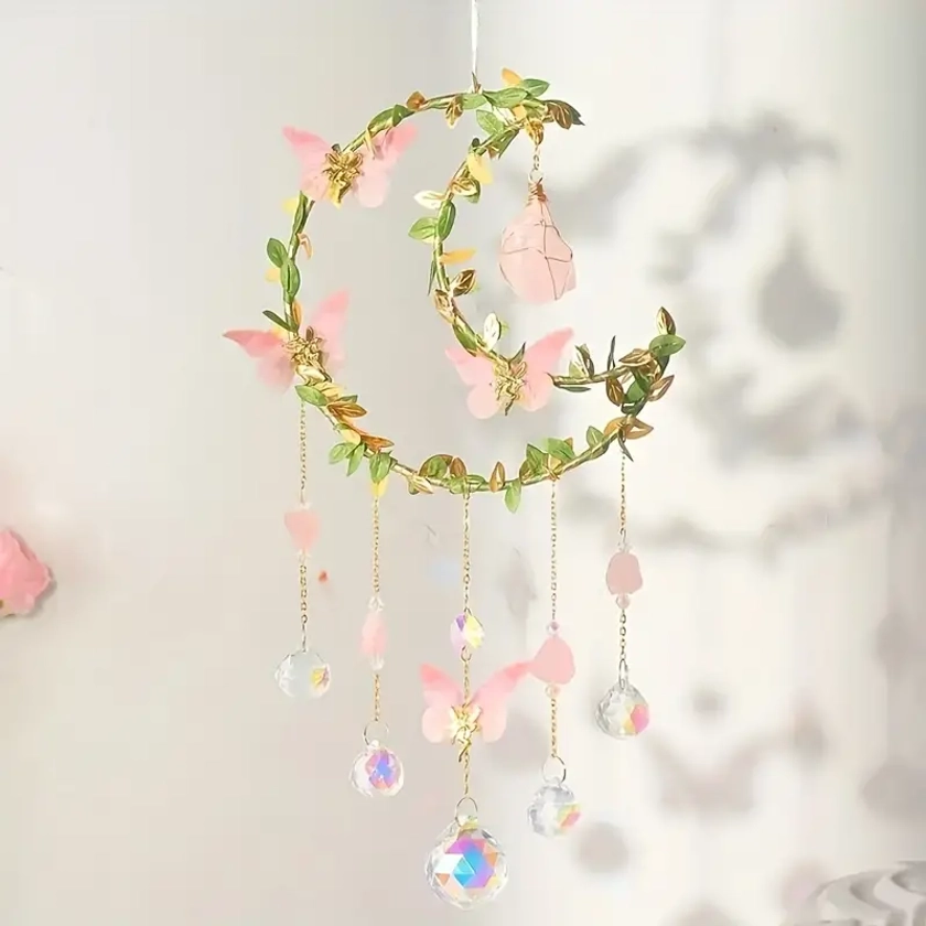 Hanging Decoration Butterfly Crystal Hanging Decoration - Temu