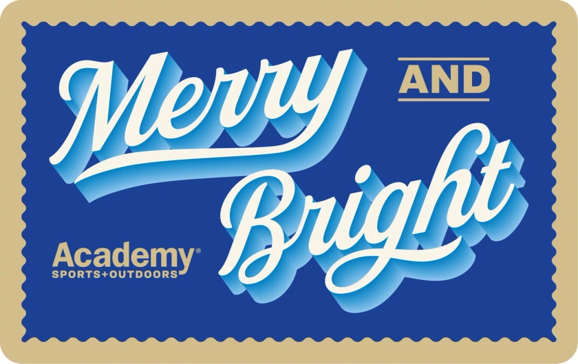 eGC-Merry & Bright Blue Foil 2024 | Academy