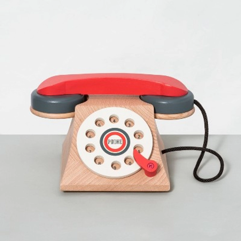 Wooden Toy Rotary Phone - Hearth &#38; Hand&#8482; with Magnolia
