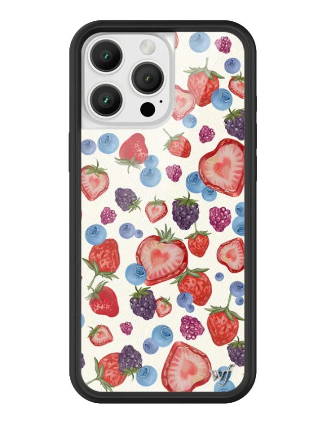 Wildflower Fruit Tart iPhone Case