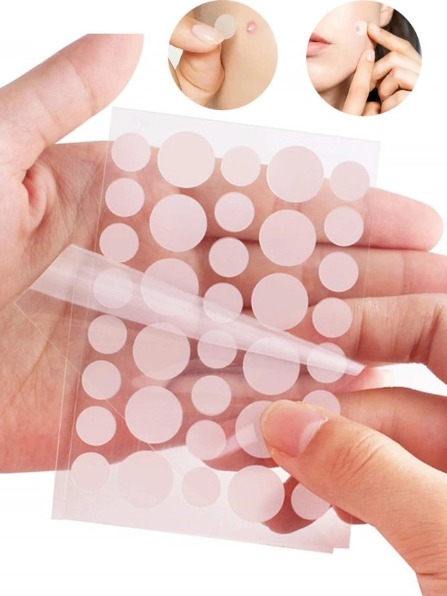 36 Round Acne Patches Acne Removal Patches, Maximum Strength, For Large & Small Sizes, Fast Acting Patches, For Dark Spots, Dry Skin Tags & Flaking, Skincare, Living Room Home Bedroom Bathroom House Decor, Travel Stuff, Wedding, Party, Birthday, Gifts For Men Mom Dad Friends, New Years, Accessaries, Funny Gift