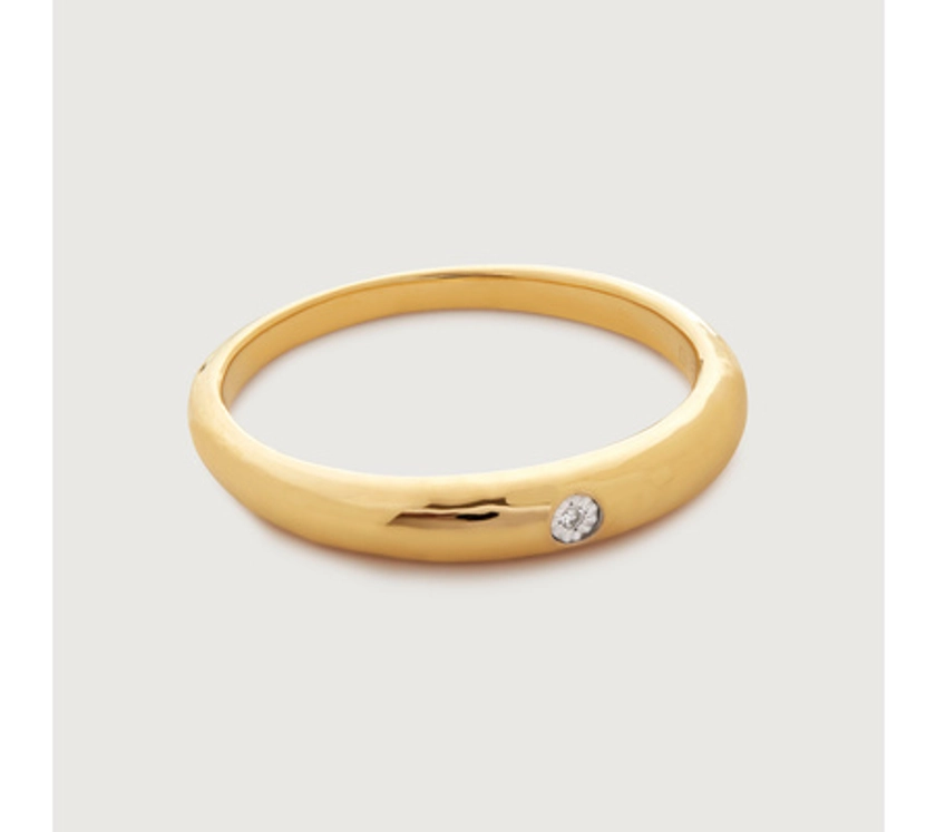 Deia Mini Diamond Ring | Monica Vinader