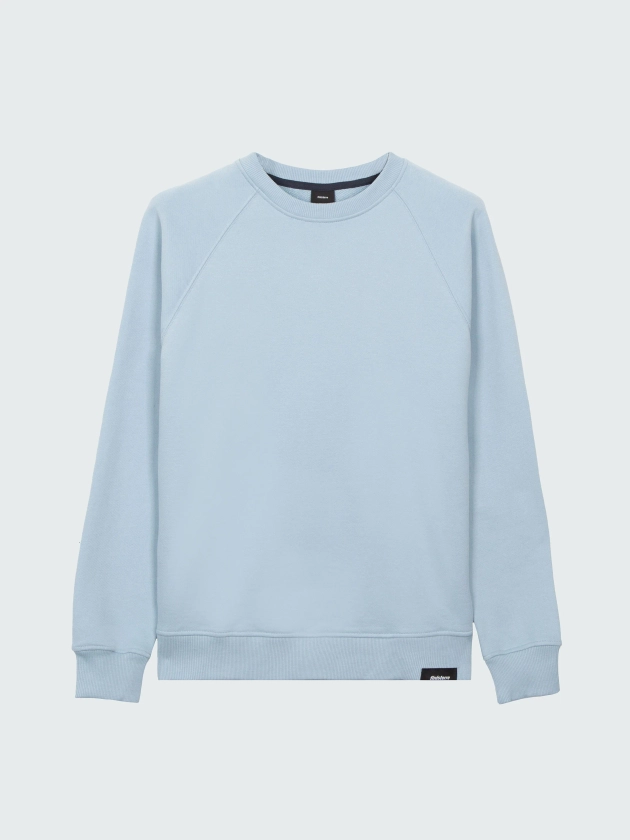 Men's Sky Blue Organic Cotton Sweatshirt - Coho | Finisterre