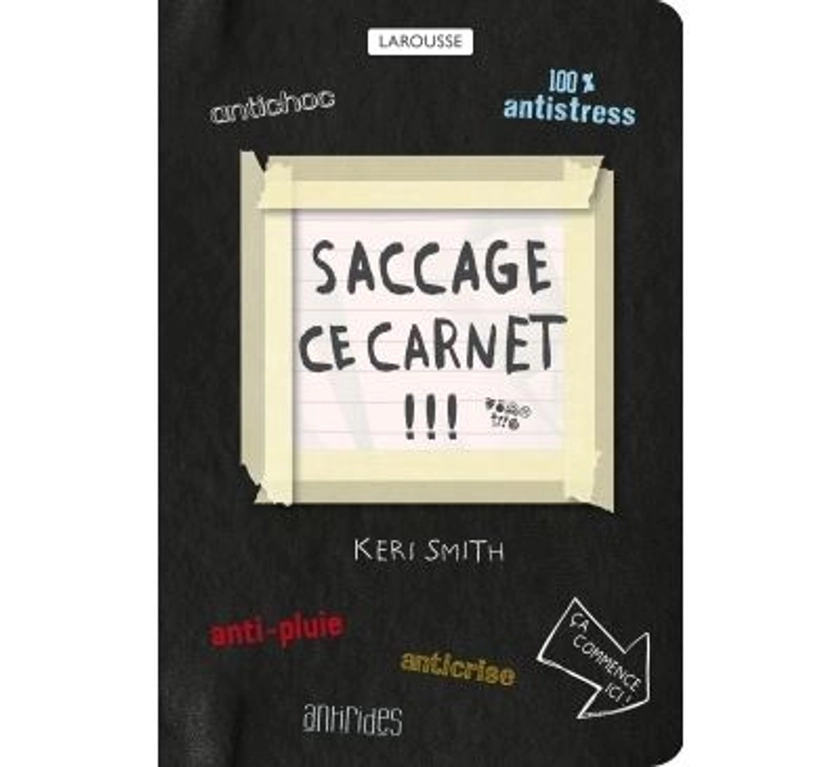 Saccage ce carnet !!!