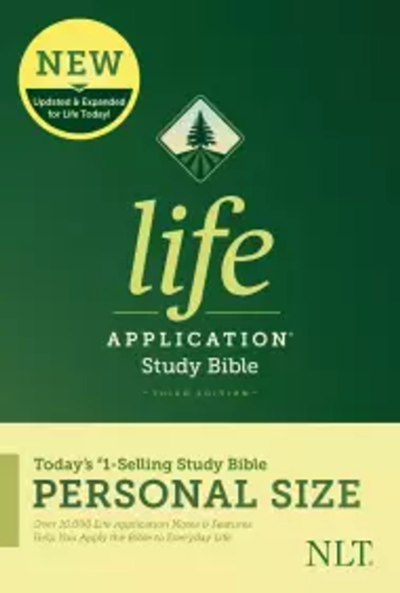 NLT Life Application Study Bible, Third Edition, Personal Size, Paperback, Maps, Single Column, Book Introductions, Life Application Notes: Free Delivery at Eden.co.uk