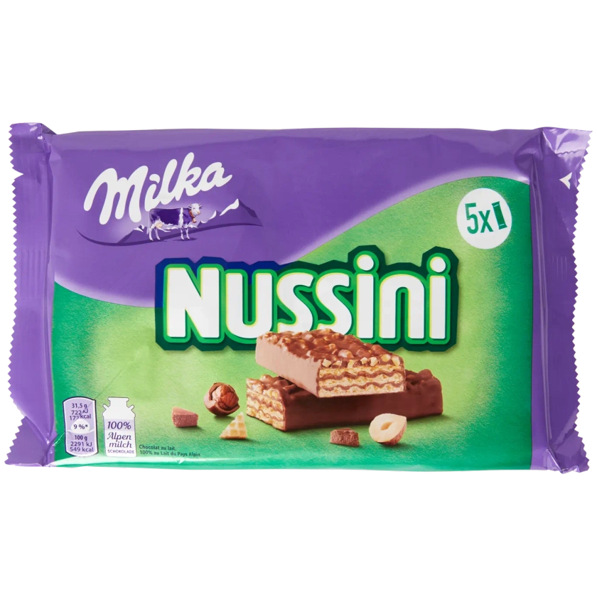 Wafelki Milka Nussini