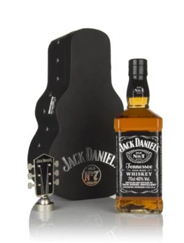 Jack Daniel's Tennessee Whiskey Guitar Case Gift Pack 70cl