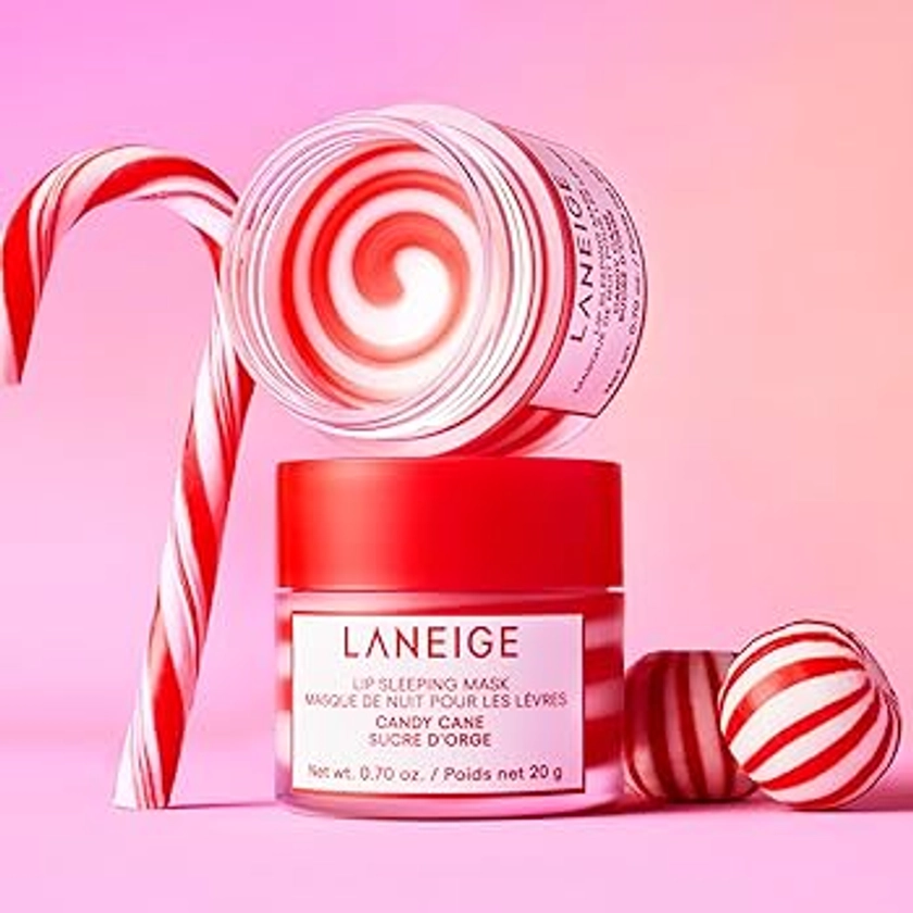 LANEIGE Lip Sleeping Mask: Nourish, Hydrate, Vitamin C, Murumuru & Shea Butter, Antioxidants, Flaky, Dry Lips