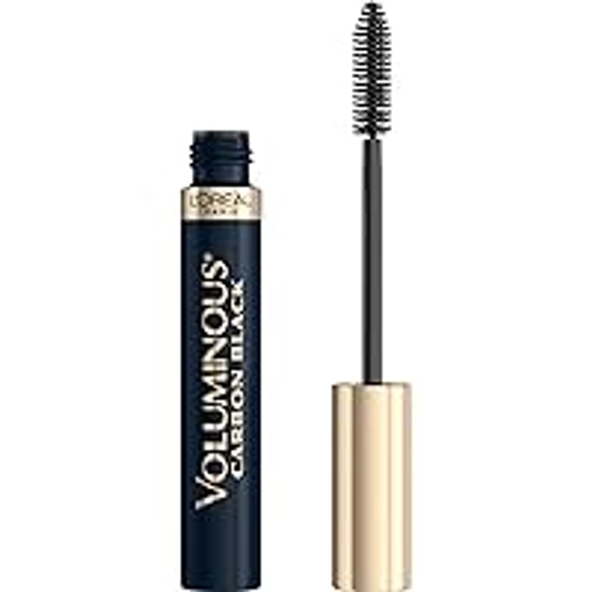 L'Oreal Paris Voluminous Mascara Carbon Black, Visibly Thicker Looking Lashes, Suitable for Sensitive Eyes