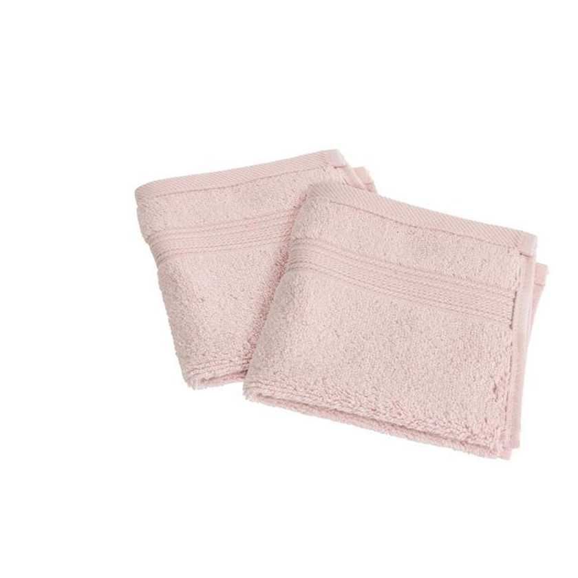 Habitat Supersoft Blush Face Cloth 2pk | Sainsbury's